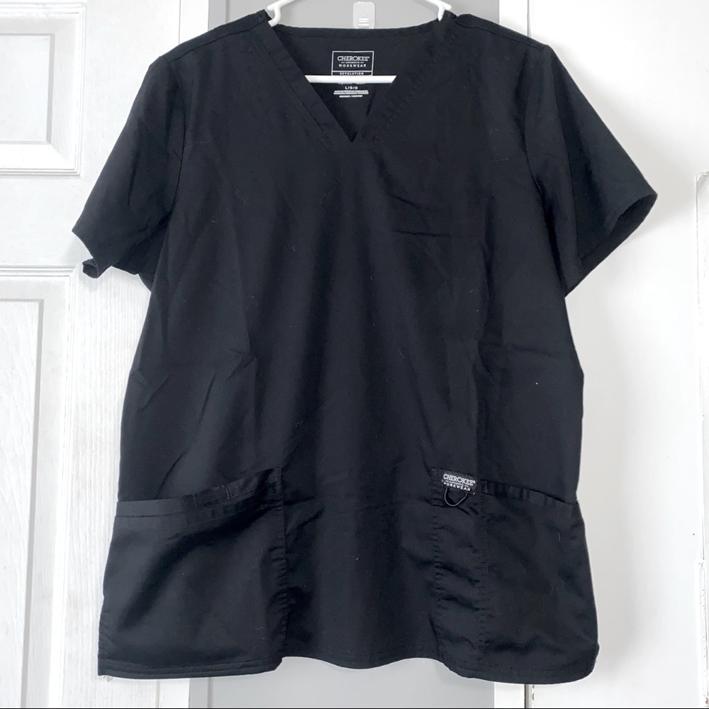 Black Cherokee Revolution Scrub Top